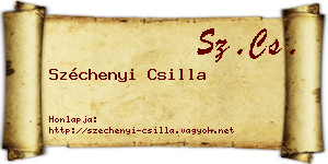 Széchenyi Csilla névjegykártya